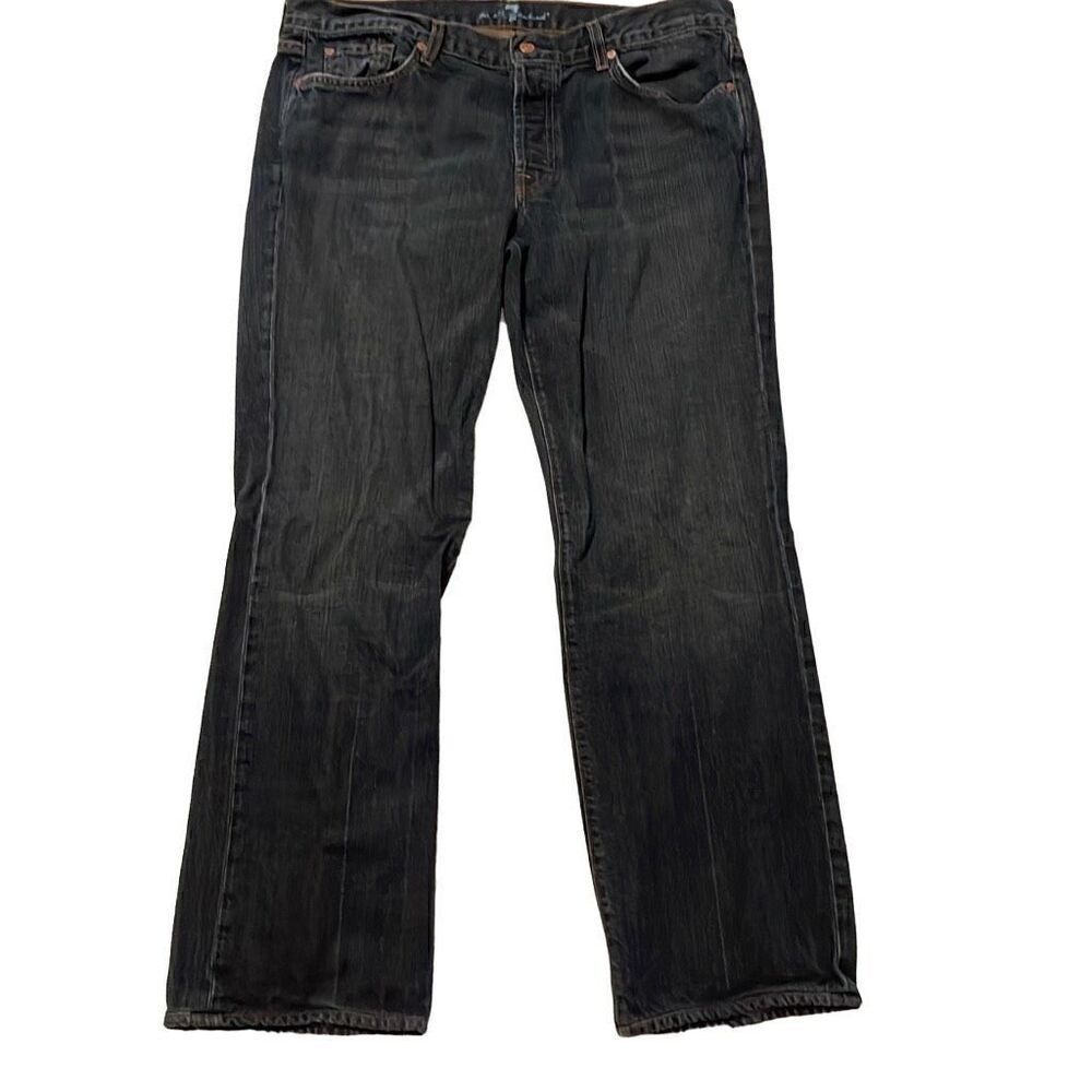 7 For All Mankind Men’s Blue Denim Straight Leg Jean Pants Size 38